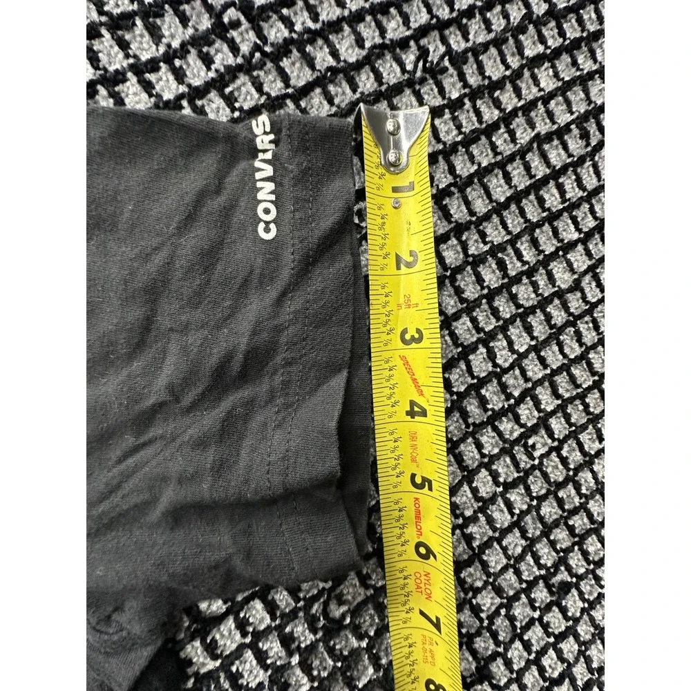 Converse Graphic Tee Youth Large Black Chuck Taylor All Star Logo
